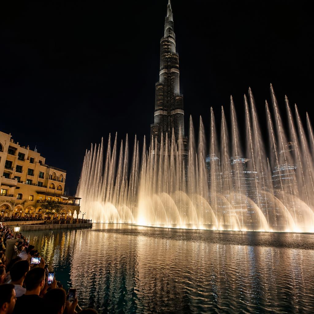 Fontaines du Burj Khalifa