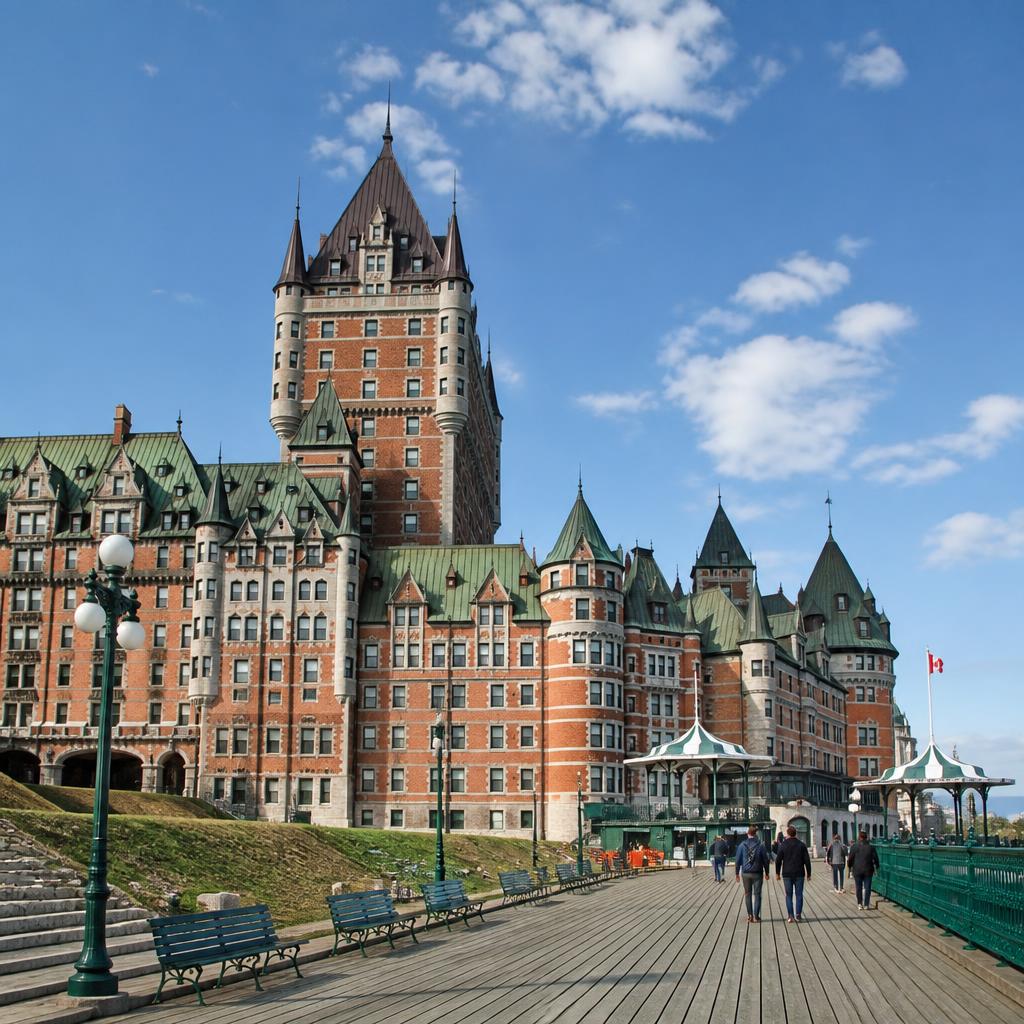 Château Frontenac & Terrasse Dufferin