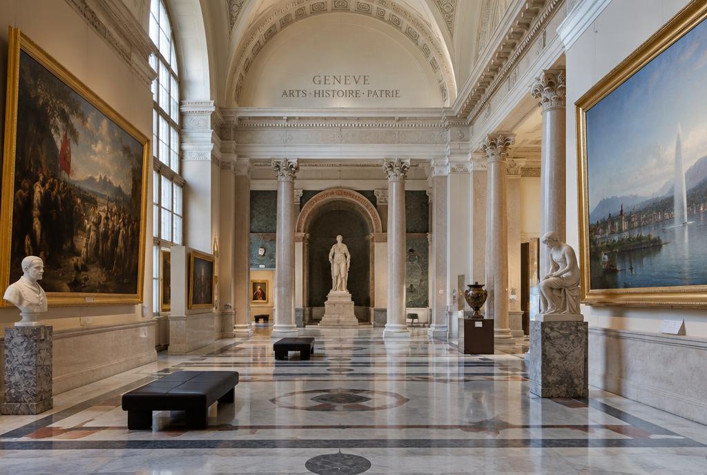 Grande galerie de peintures du Musée d'art et d'histoire de Genève