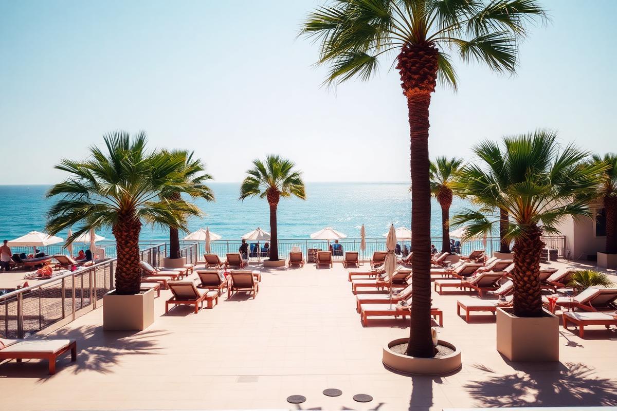 Barceloneta Mar Hotel, hôtel à Barcelone — La Barceloneta