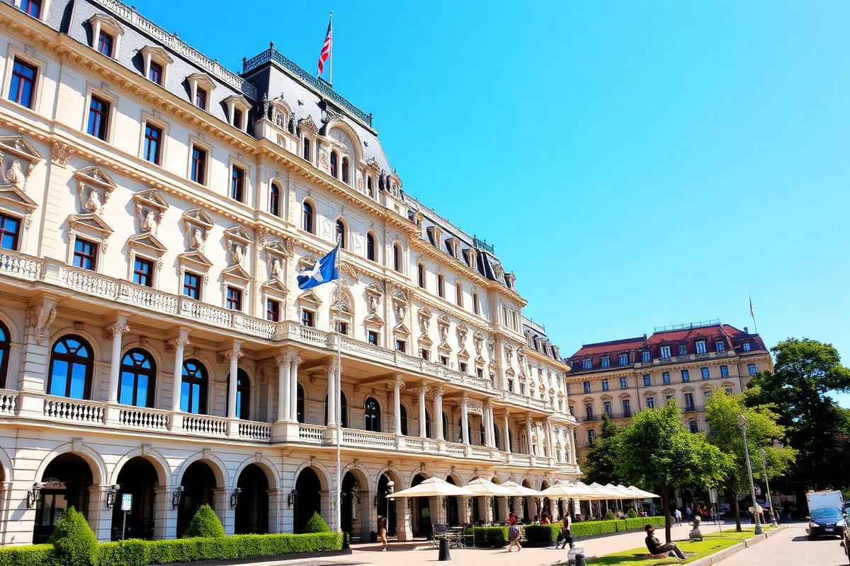 Palace du Léman, hôtel à Genève — Quai du Mont-Blanc
