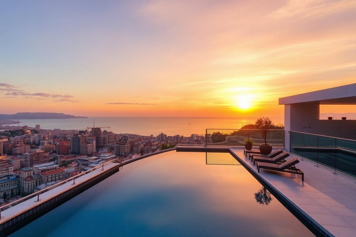 Miramar Rooftop & Spa, hôtel à Barcelone — Montjuïc — Poble Sec