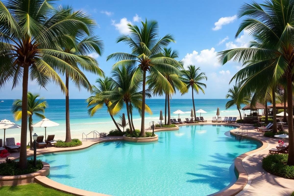 Sentosa Beach Resort, hôtel à Singapour — Île de Sentosa