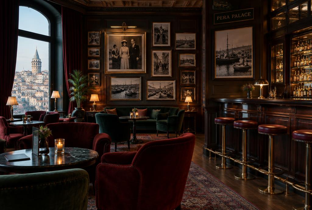 Bar d'habitués avec disques et lumière tamisée à Kadıköy