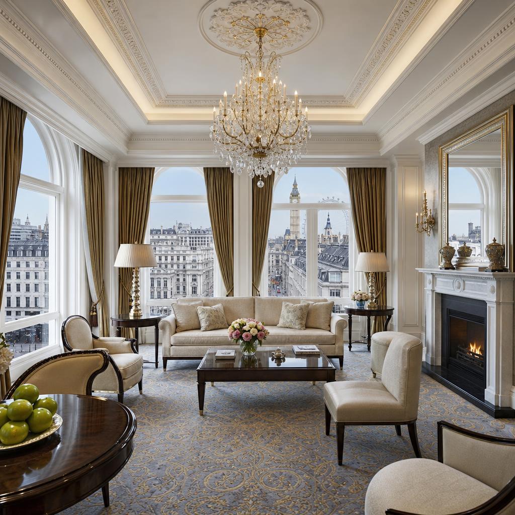 Penthouse somptueux du Langham London avec vue sur Regent Street et Westminster