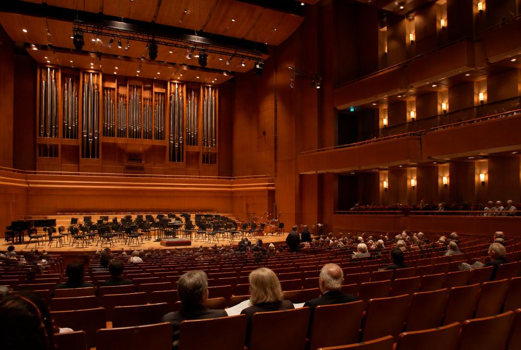Salle de concert en bois du Grand Théâtre de Québec