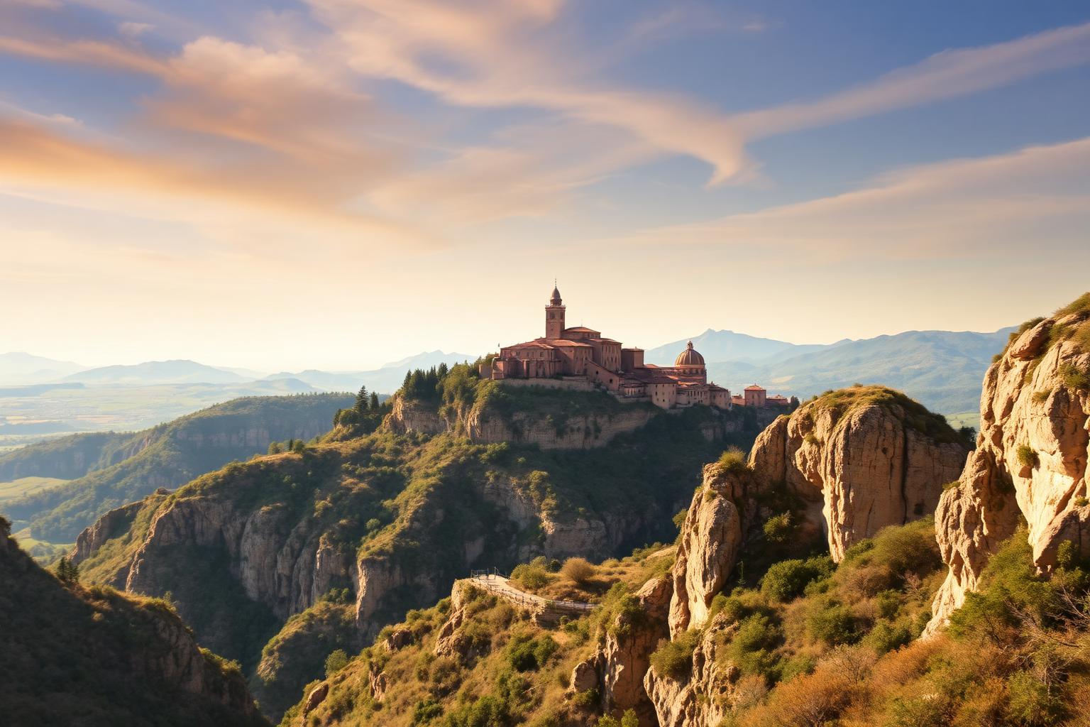 Village perché de Civita di Bagnoregio sur son éperon de tuf