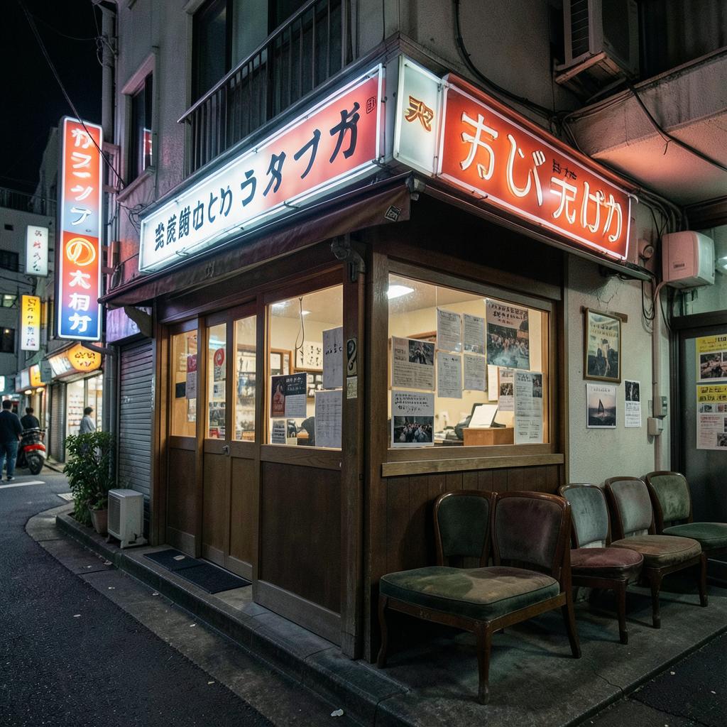 Façade du cinéma Tollywood à Shimokitazawa Tokyo