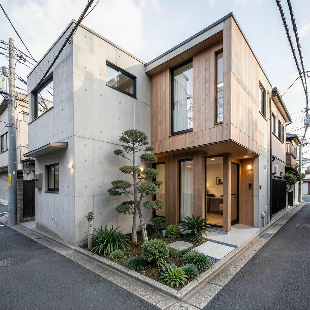 Salon de la Trunk House à Kagurazaka Tokyo, maison de bois privatisée